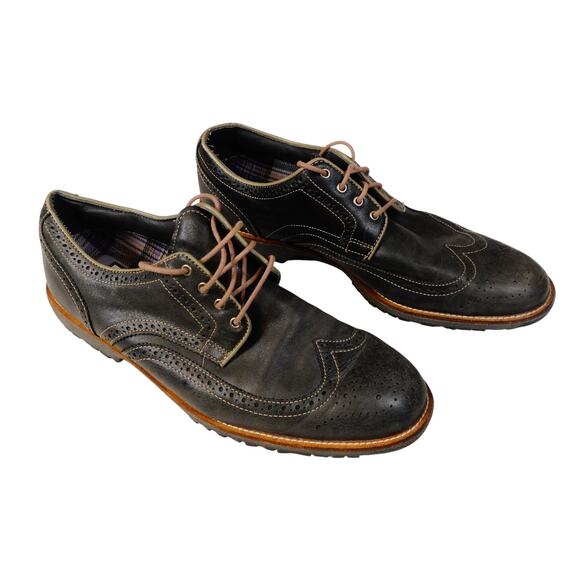 Foot Joy Professional Spikeless Golf Shows Blue Leather Mens Size 11.5 # 57048 - Picture 1 of 9